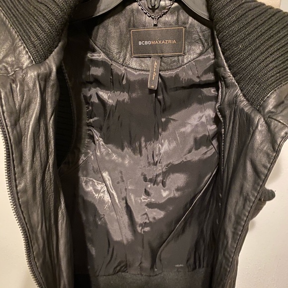 BCBG MaxAzria Leather Vest - Picture 6 of 6